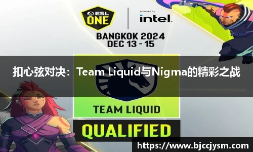扣心弦对决：Team Liquid与Nigma的精彩之战